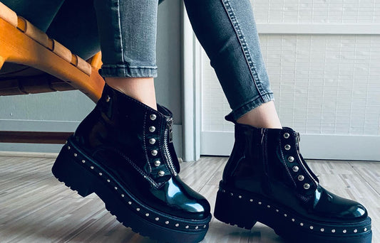 Botines Army Tachas